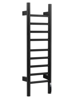 Полотенцесушитель электрический Wonzon & Woghand Bonn WW-AL4092-MB 25x80 см чёрный матовый